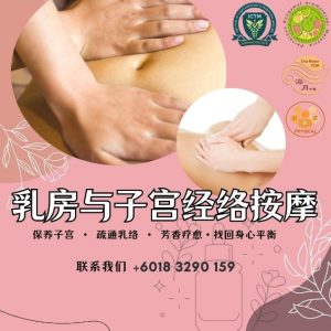 乳房与子宫经络按摩
